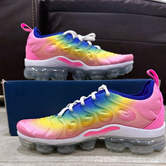 Nike Shoes - Size 9 - Nike Air VaporMax Plus Cotton Candy Rainbow W